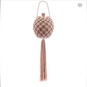 Ulla Johnson rattan Bag Leia with cord fringes